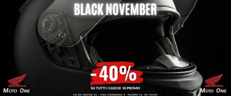BLACK NOVEMBER CASCHI -40%